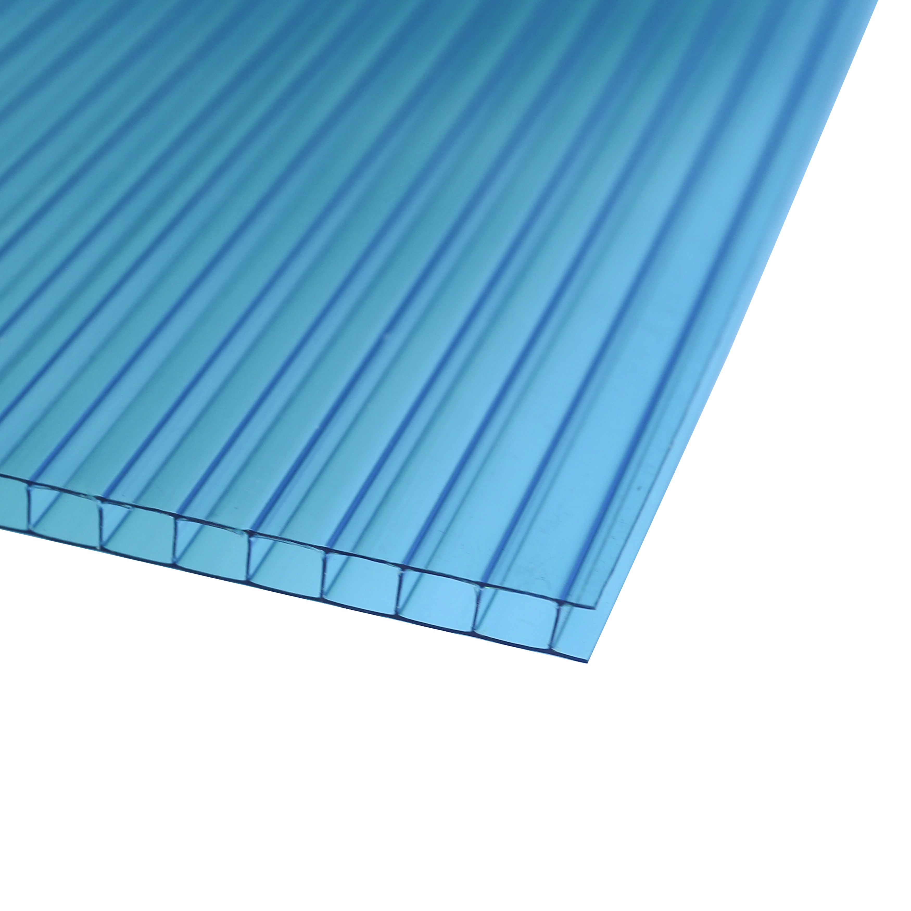 Helder zonlicht pc polycarbonaat holle kunststof wandplaat dakpanelen met lage prijs