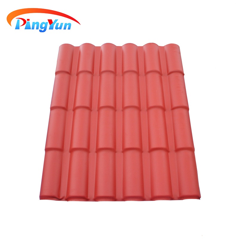 Pavillion Brick Red anti-corrosieve PVC dakpan